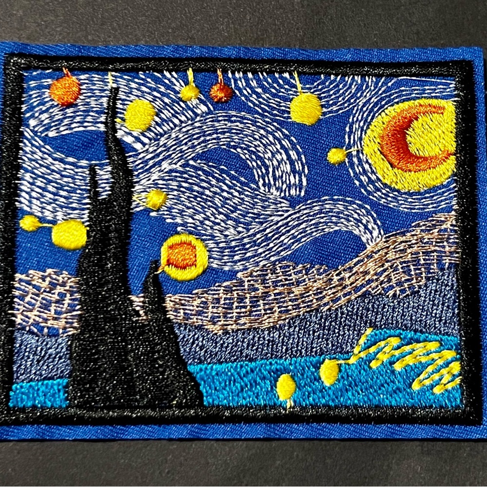 Starry Night Patch - Picture 2 of 3